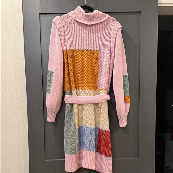 LoveShackFancy Colorful Patchwork Cardigan - Picture 4 of 7